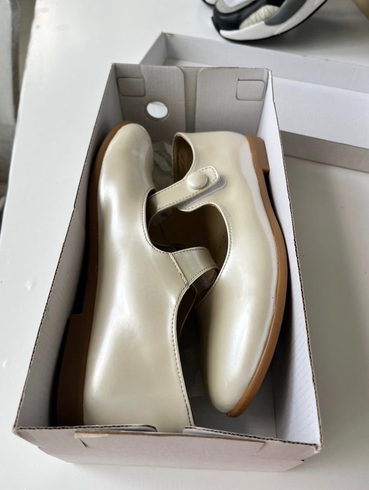 Kız Çocuk Tokalı Babet Ayakkabı - Görsel 5