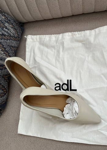 Bej Stiletto Topuklu Kadın Ayakkabı - Görsel 4