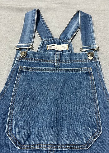 Askılı Kot Salopet Elbise Günlük & Rahat Kullanım - Görsel 3