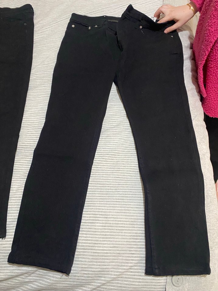 Siyah Kemerli Erkek Regular Fit Pantolon - Görsel 2