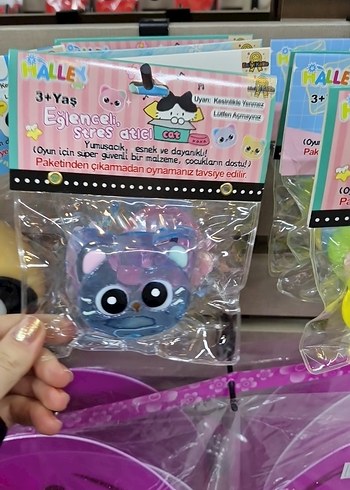 Renkli Yumuşak Stres Oyuncağı 3+ Yaş - Görsel 5