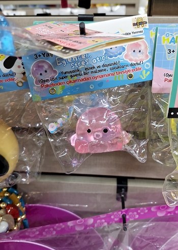 Renkli Yumuşak Stres Oyuncağı 3+ Yaş - Görsel 6