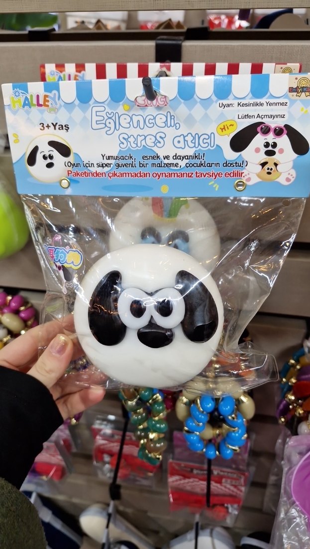 Renkli Yumuşak Stres Oyuncağı 3+ Yaş - Görsel 2