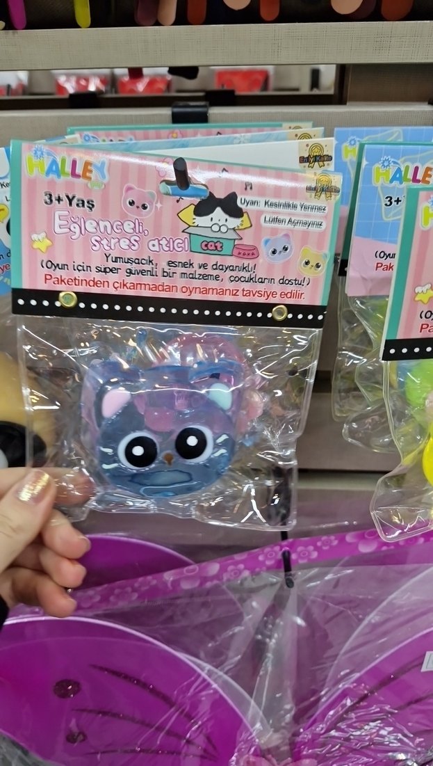 Renkli Yumuşak Stres Oyuncağı 3+ Yaş - Görsel 5