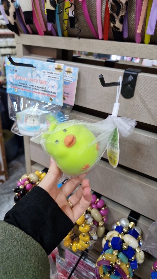 Renkli Yumuşak Stres Oyuncağı 3+ Yaş - Görsel 4