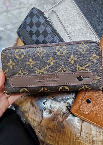 Modern Klasik Kadın Deri Fermuarlı Cüzdan - Görsel 2