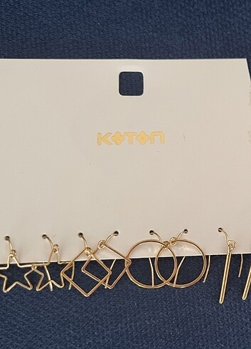 Koton küpe seti