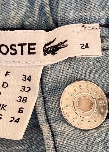 Düğmeli Gri Mavi Midi Kot Şort - Görsel 3