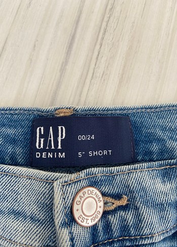 Açık Mavi Kadın Mini Denim Şort - Görsel 3