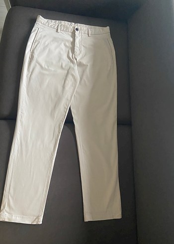 Erkek Krem Regular Fit Ofis Pantolonu - Görsel 2