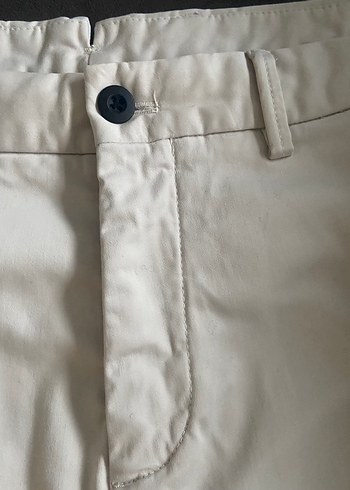 Erkek Krem Regular Fit Ofis Pantolonu - Görsel 4