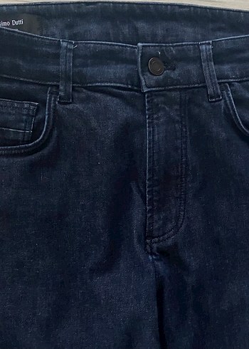 Erkek Lacivert Denim Pantolon Regular Fit - Görsel 2