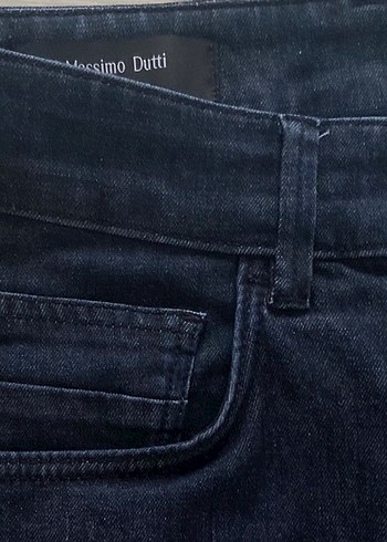 Erkek Lacivert Denim Pantolon Regular Fit - Görsel 3