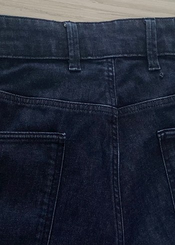 Erkek Lacivert Denim Pantolon Regular Fit - Görsel 4