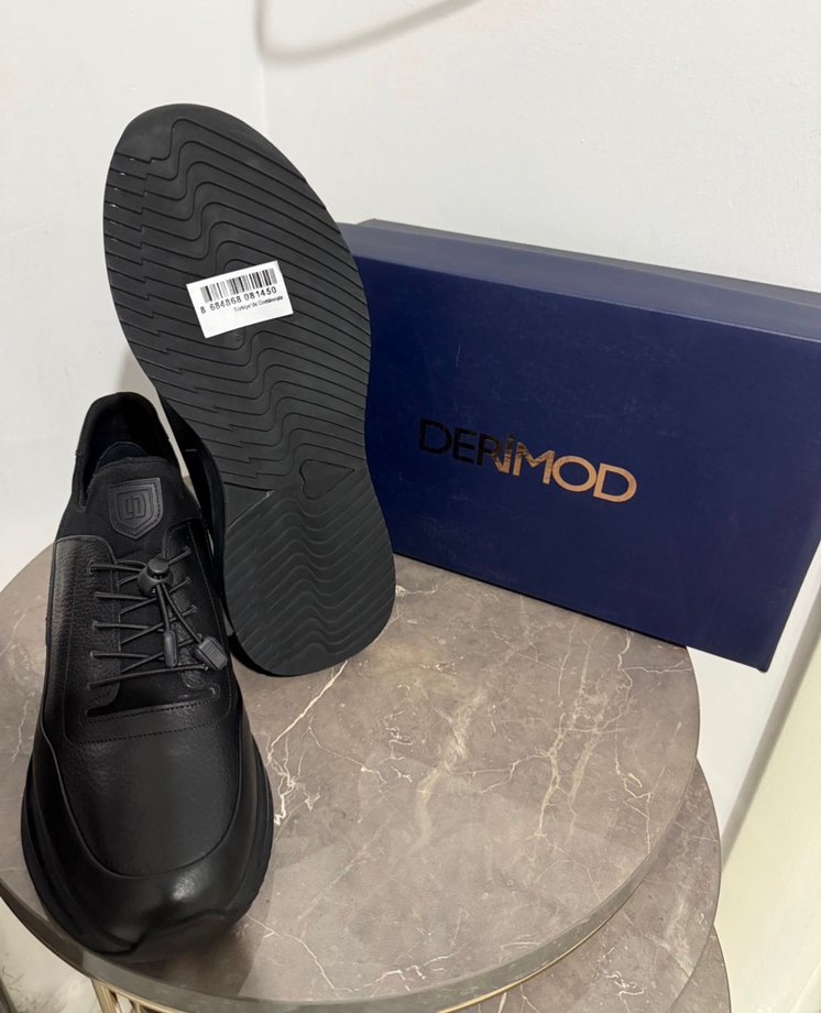 Derimod Siyah Erkek Günlük Spor Ayakkabı - Görsel 4