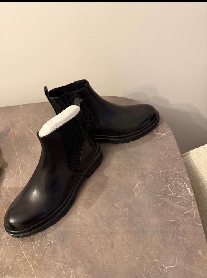 Siyah Rugan Stiletto Topuklu Kadın Bot - Görsel 3