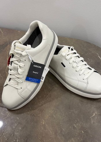 Geox Beyaz Deri Sneaker