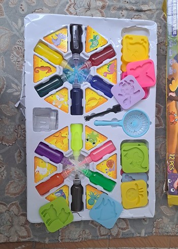 Renkli Eğitici Oyuncak Seti - Görsel 2