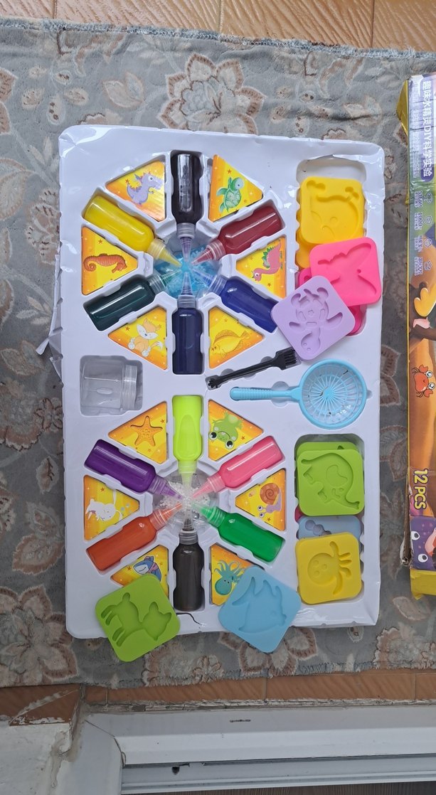 Renkli Eğitici Oyuncak Seti - Görsel 2