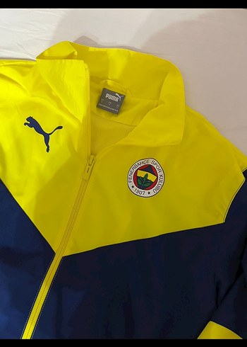 Sarı Lacivert unisek Spor Fermuarlı Yağmurluk - Görsel 2