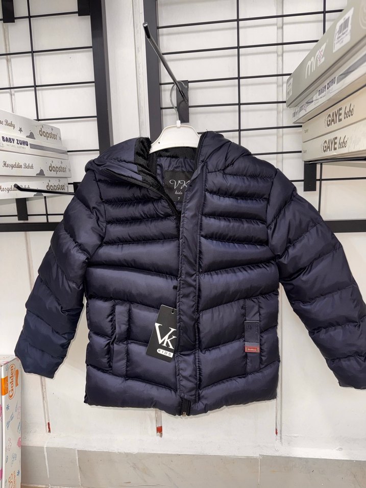 Erkek Çocuk fermuarlı şişme mont - Görsel 2