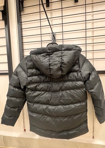 Erkek Çocuk Siyah Fermuarlı Street Wear Mont - Görsel 5