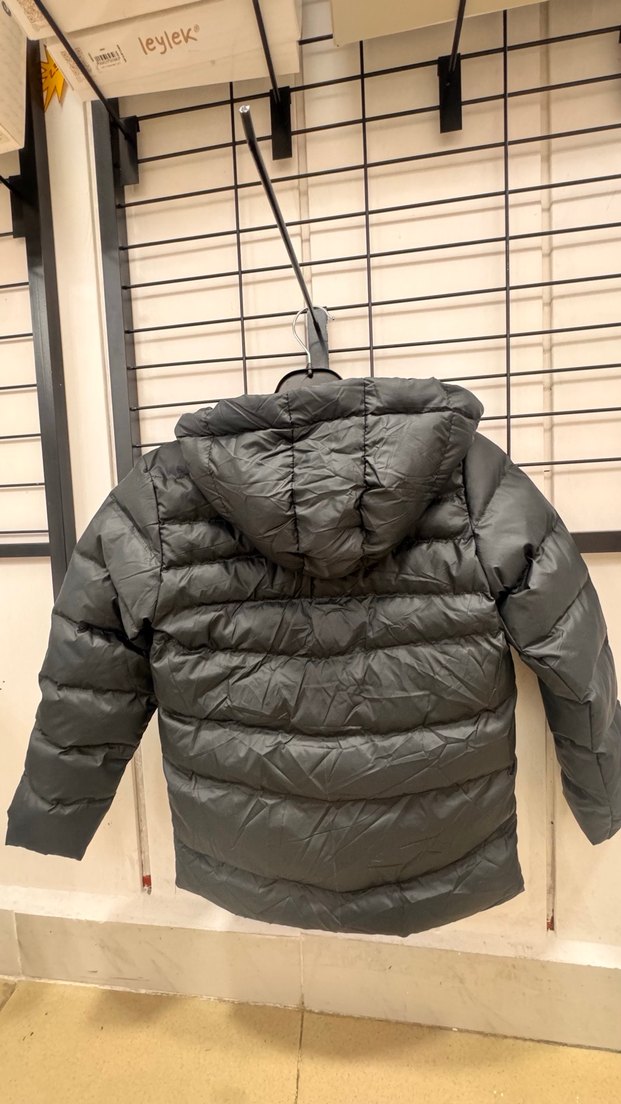 Erkek Çocuk Siyah Fermuarlı Street Wear Mont - Görsel 5