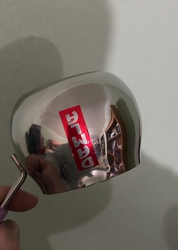 Mor Saplı Paslanmaz Çelik Kepçe - Görsel 5