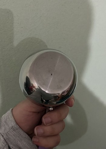 Mor Saplı Paslanmaz Çelik Kepçe - Görsel 3