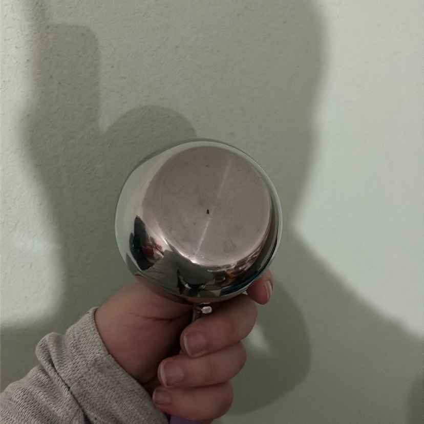 Mor Saplı Paslanmaz Çelik Kepçe - Görsel 3