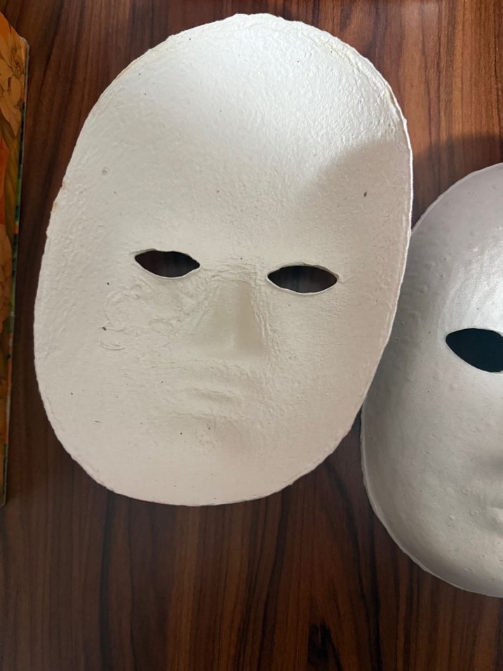 Beyaz Yüz Maskeleri 2'li Set - Görsel 2