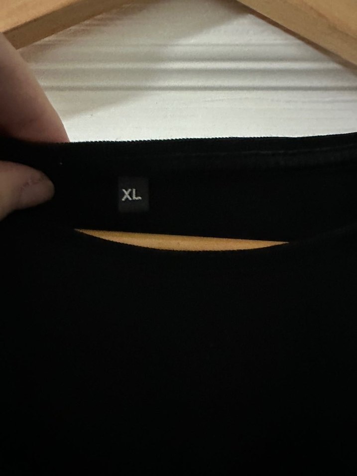 Siyah Baskılı Hamile Tişörtü - Görsel 3