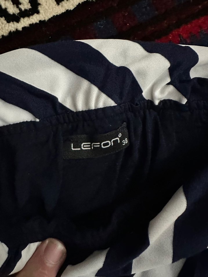 Kadın Lacivert Uzun Salaş Tulum - Görsel 2