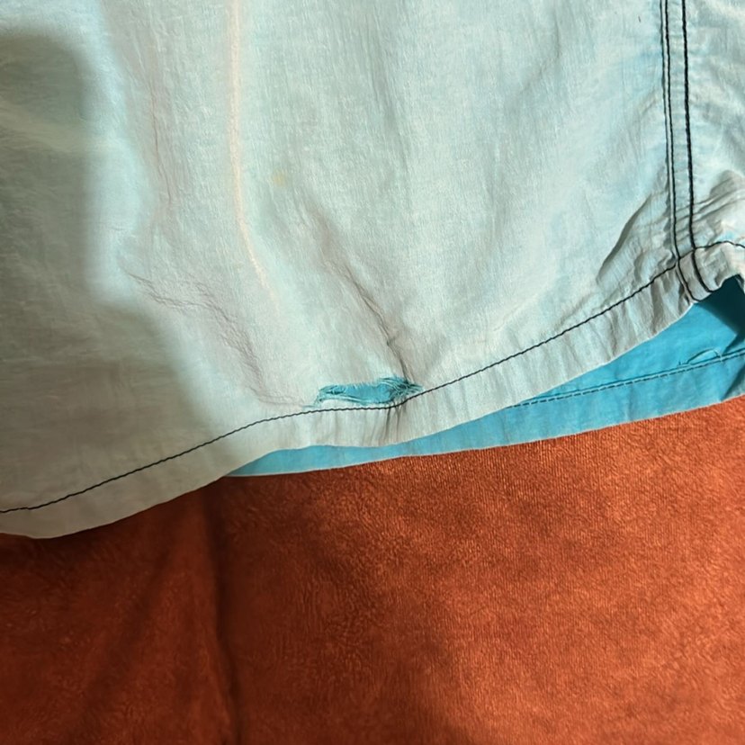 Erkek Mavi Mini Şort Yüzücü - Görsel 4