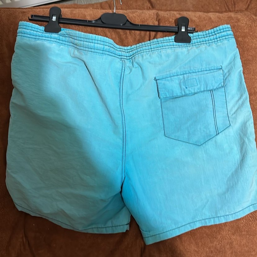 Erkek Mavi Mini Şort Yüzücü - Görsel 3