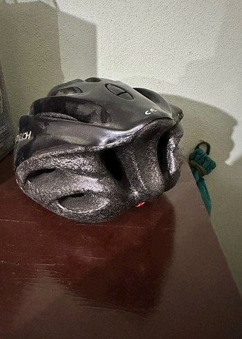 Siyah Gotik Stil Biker Motosiklet Kaskı - Görsel 2