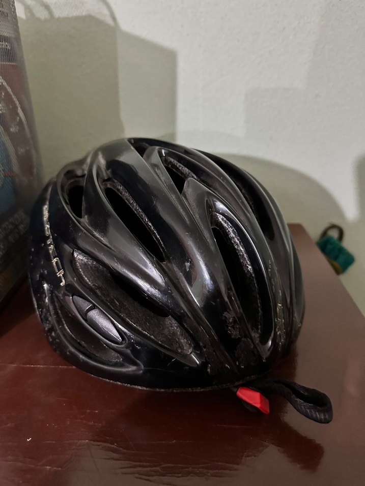 Siyah Gotik Stil Biker Motosiklet Kaskı - Görsel 4