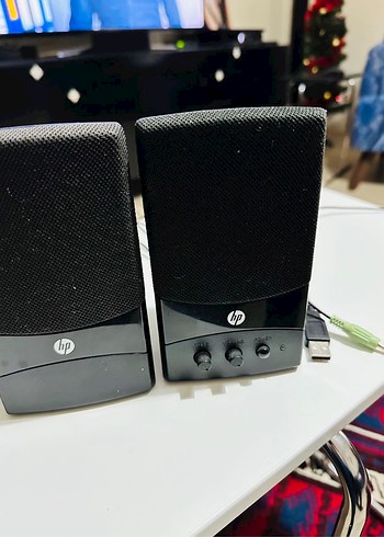 HP Siyah Masaüstü Müzik Sistemi - Görsel 2