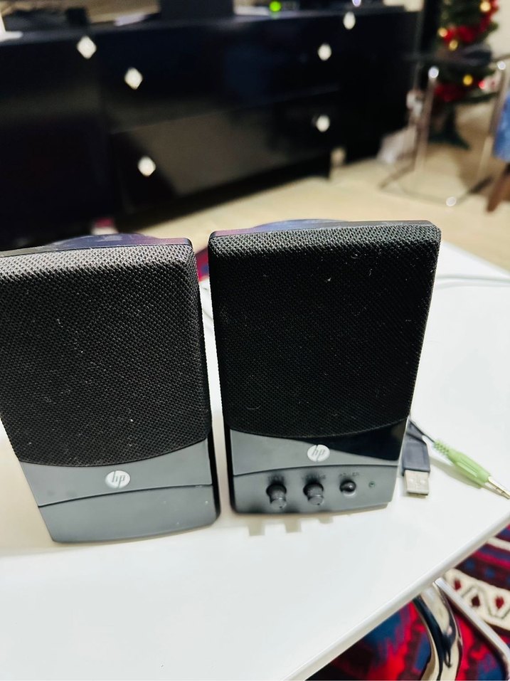 HP Siyah Masaüstü Müzik Sistemi - Görsel 3