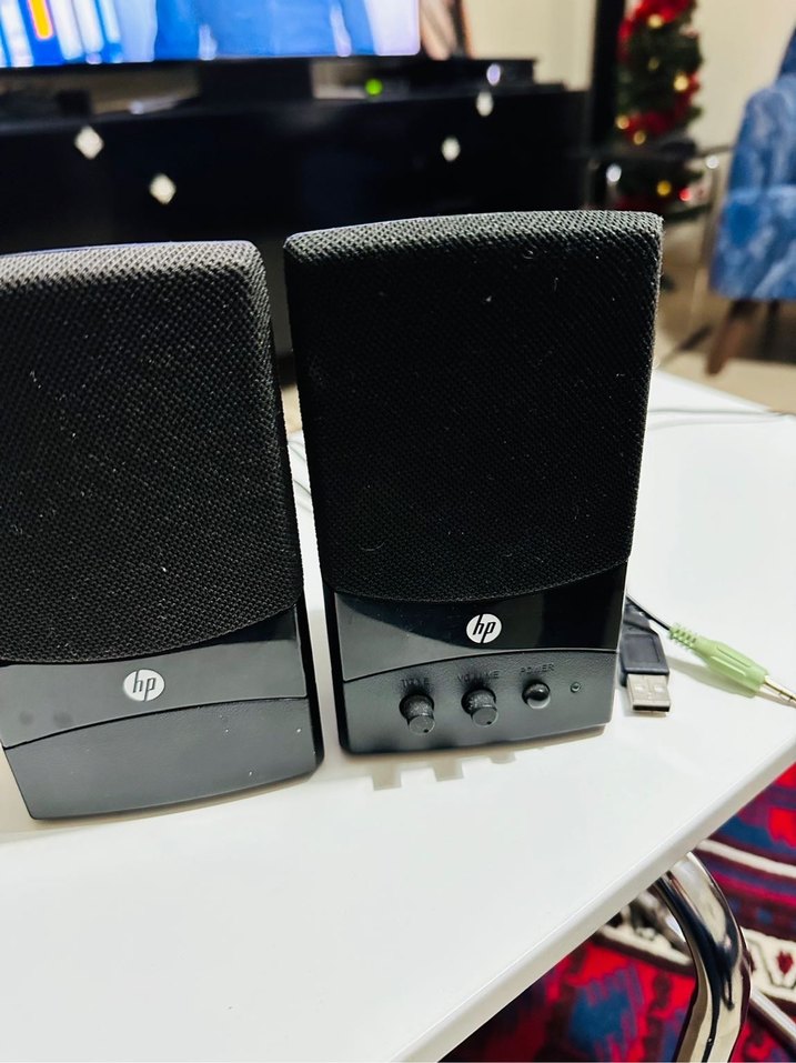 HP Siyah Masaüstü Müzik Sistemi - Görsel 2