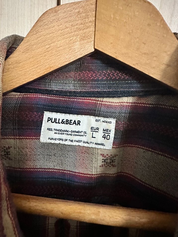 Erkek Çok Renkli Düğmeli Uzun Kollu Gömlek - Görsel 4