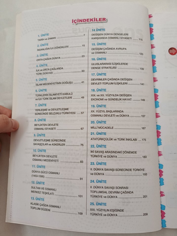 TYT Tarih Soru Bankası Ens Yayınları - Görsel 3