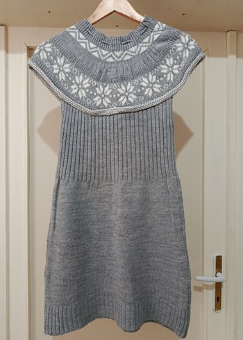 Kız Çocuk Triko Elbise - Görsel 2