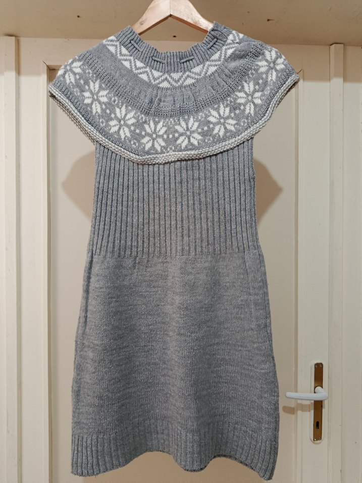 Kız Çocuk Triko Elbise - Görsel 2