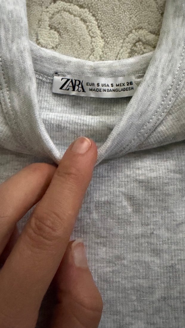 2 renk Siyah ve gri Straplez Bodysuit - Görsel 4