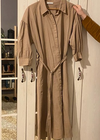 Suud Bej Uzun Kadın Bohem Gömlek Elbise - Görsel 2