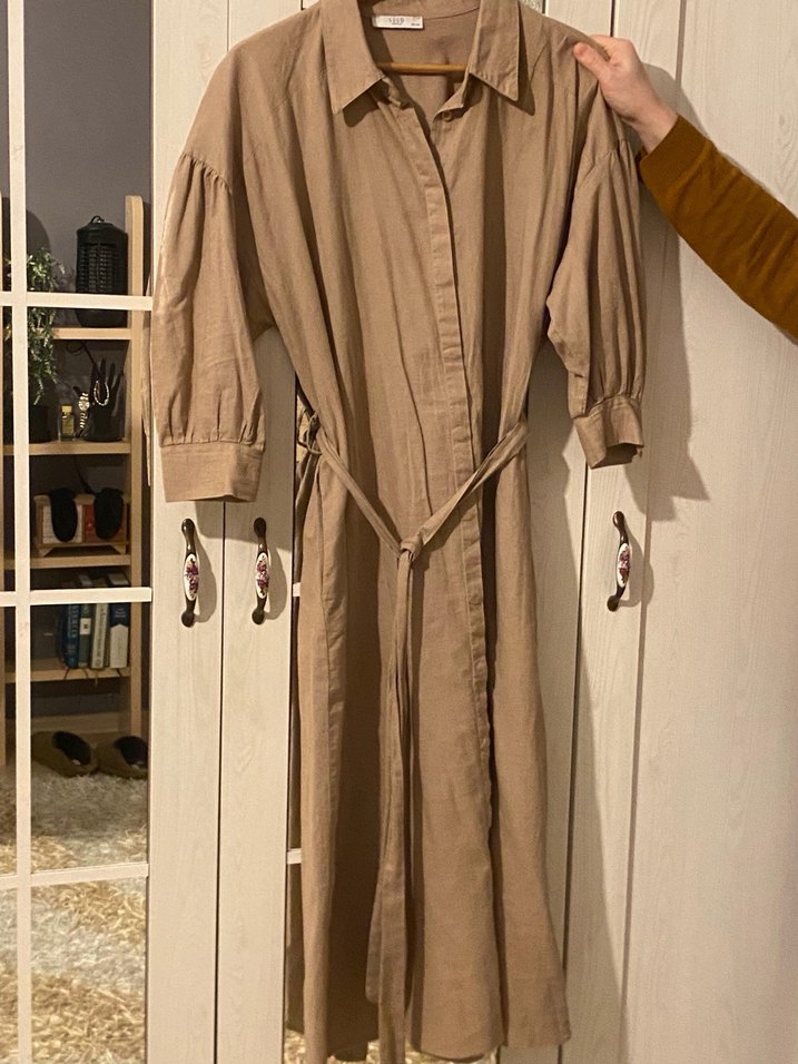 Suud Bej Uzun Kadın Bohem Gömlek Elbise - Görsel 2