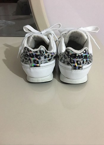 Beyaz Zebra Desenli Wedge Topuklu Spor Ayakkabı - Görsel 3