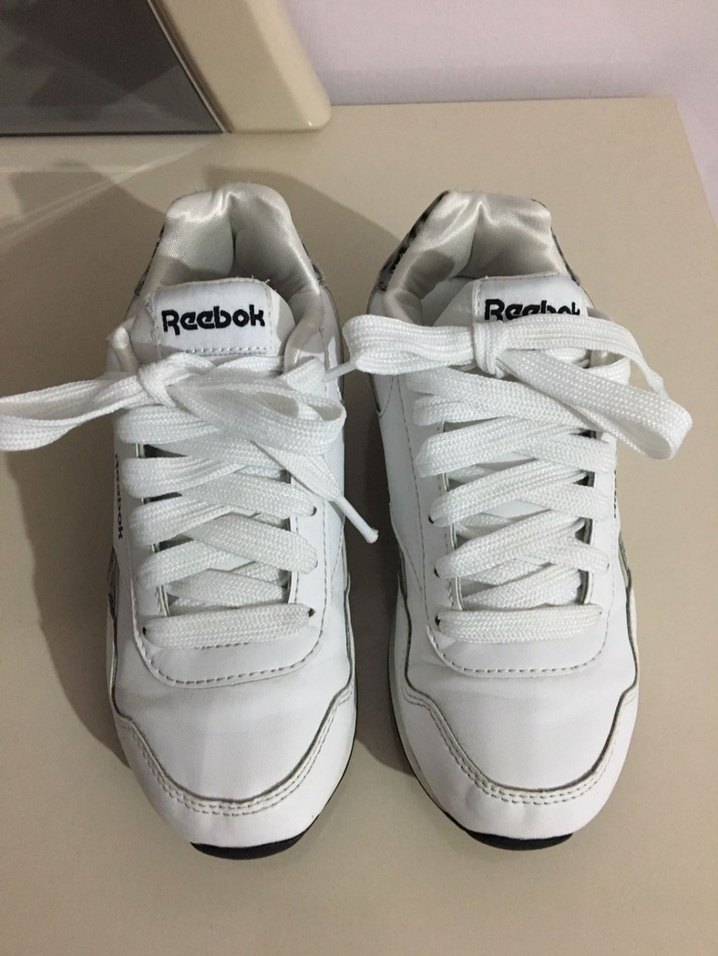 Beyaz Zebra Desenli Wedge Topuklu Spor Ayakkabı - Görsel 2