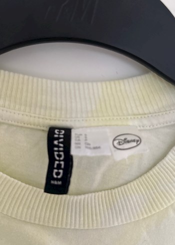 Kız Çocuk Beyaz Mickey Baskılı Tişört - Görsel 2